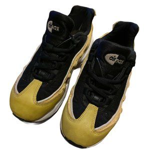 2017 NIKE AIRMAX 95 13.5C GOLD BLACK WHITE AO9211